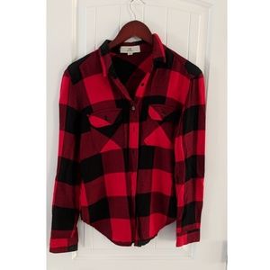 *Sold* Women's Red Flannel Buffalo  size m